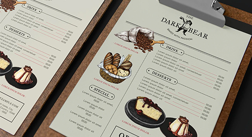 Menu Design